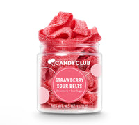 Strawberry Sour Belts Gummy