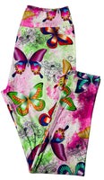 Brite Butterfly Full Length Leggings w/Pockets TC