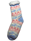 Sherpa Reindeer Tall Socks