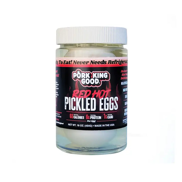 Pork King Good Red Hot Pickled Eggs