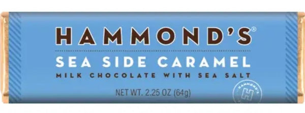 Natural Sea Side Caramel Milk Chocolate Candy Bar 2.25oz