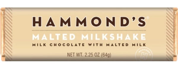 Malted Milkshake Milk Chocolate Candy Bar 2.25oz