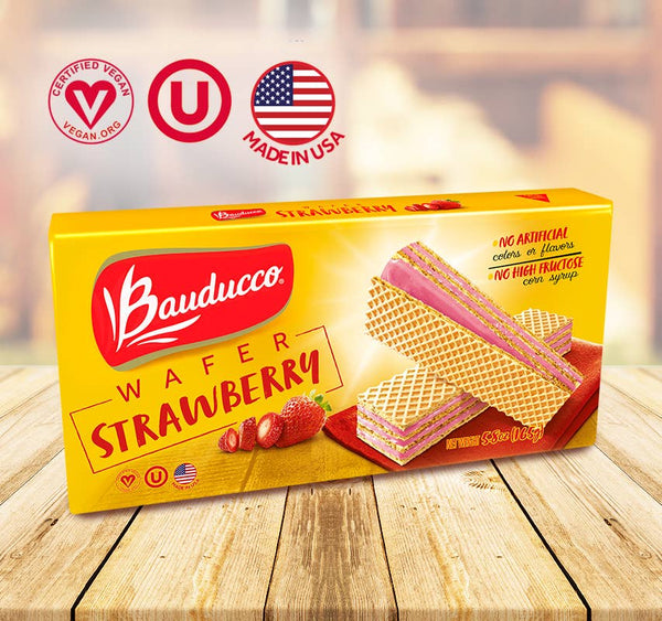 Wafer Strawberry Cookies